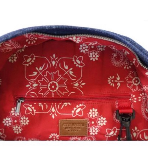 STEVE MADDEN DISTRESSED BACKPACK BAG - Picture 6 of 6